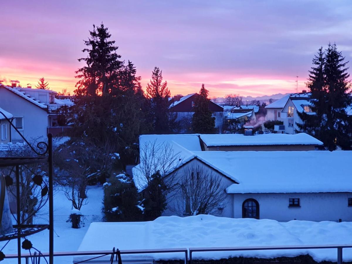 Wohnung Im Schwarzwald Mit Panorama Blick Kleines Wiesental Luaran gambar