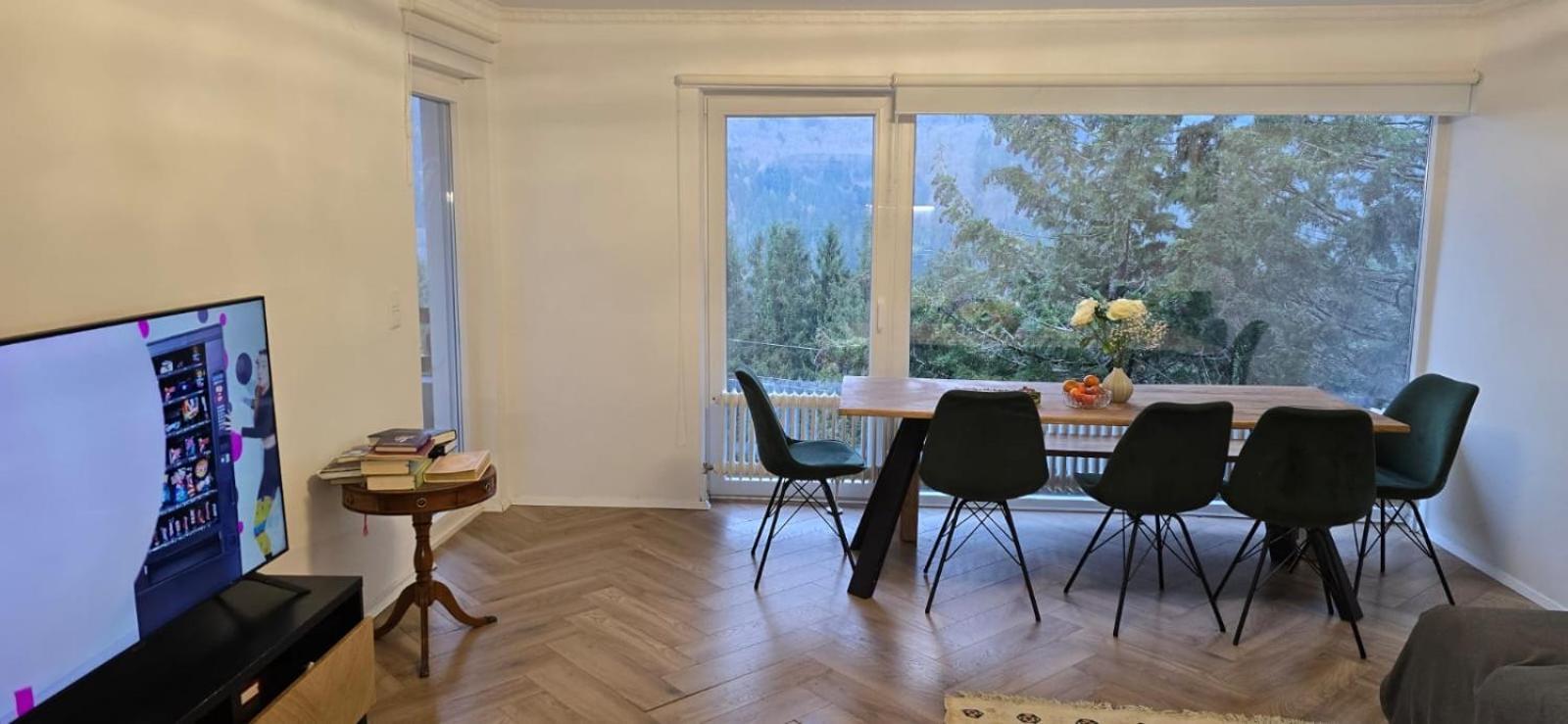 Wohnung Im Schwarzwald Mit Panorama Blick Kleines Wiesental Luaran gambar
